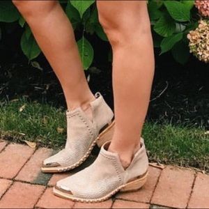 Jeffrey Campbell OXNARD ST.
Studded Cutout Ankle Boot.